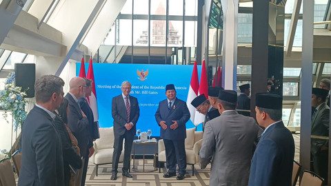 Prabowo Bertemu Bill Gates di New York, Sepakati Kerja Sama Proyek Kemanusiaan