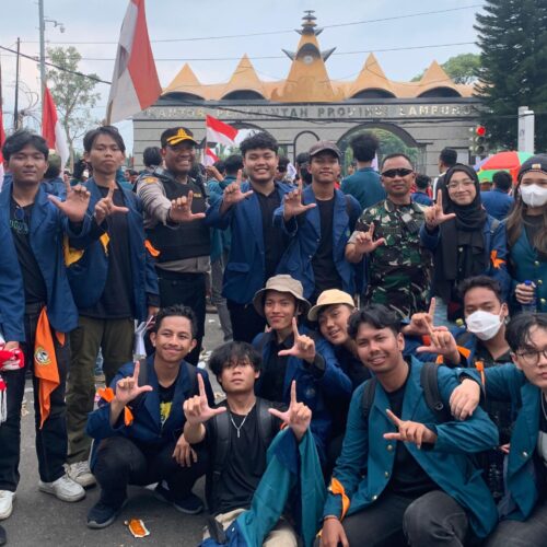 Warga Apresiasi Sikap Aparat Amankan Aksi Unjuk Rasa di DPRD Lampung Berlangsung Tertib dan Damai