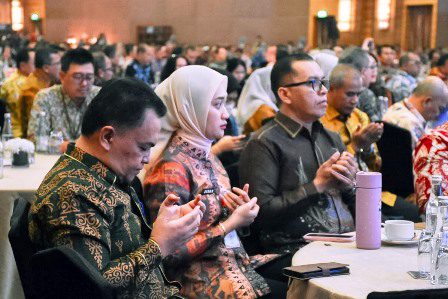 Wagub Jihan Nurlela Hadiri Rakornas Pembinaan dan Pengawasan Tahun 2025 yang Diselenggarakan Itjen Kemendagri di Jakarta