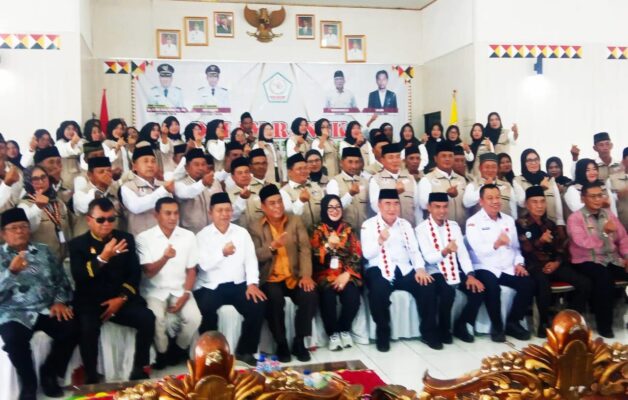 Satgas Jalan Lurus Resmi Dilantik Bupati Tanggamus Moh. Saleh Asnawi, Siap Laksanakan Tugas 2025 - 2030.