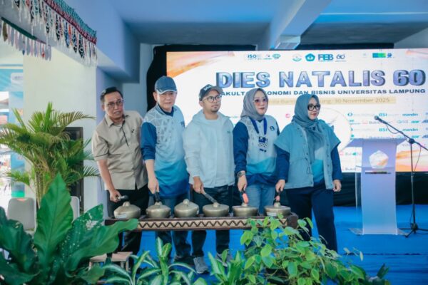 Dies Natalis 60 Tahun, FEB Unila Dorong Peran Alumni Majukan Pendidikan dan Ekonomi Provinsi Lampung