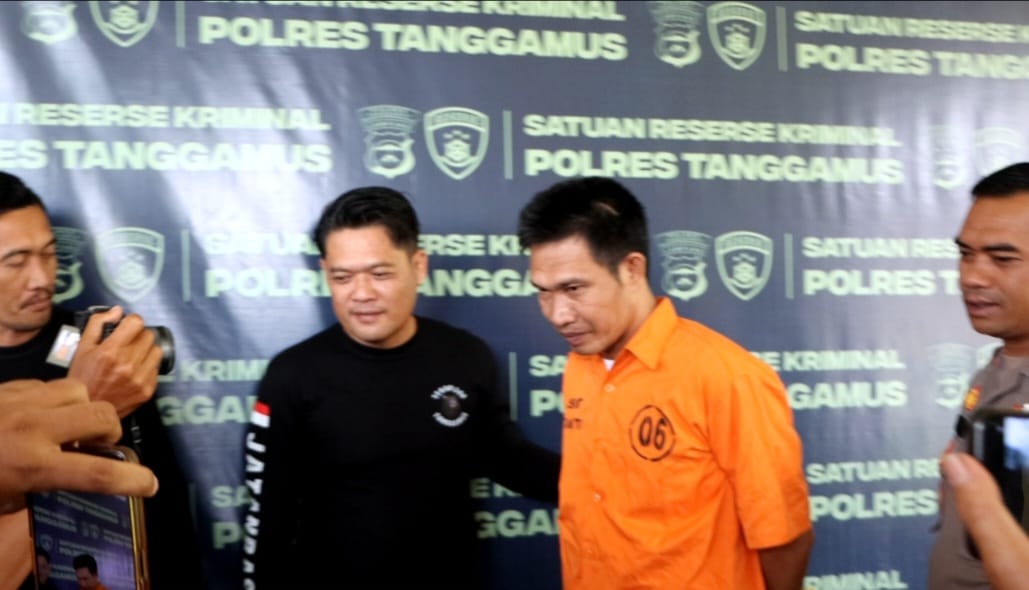 Dugaan Korupsi Dana Desa Rp1 Miliar Lebih, Satreskrim Polres Tanggamus Tahan Oknum Kakon Atar Lebar