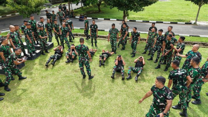 Yonif 7 Marinir Gelar Lomba Antar Kompi di Pesawaran, Perkuat Jiwa Korsa Prajurit