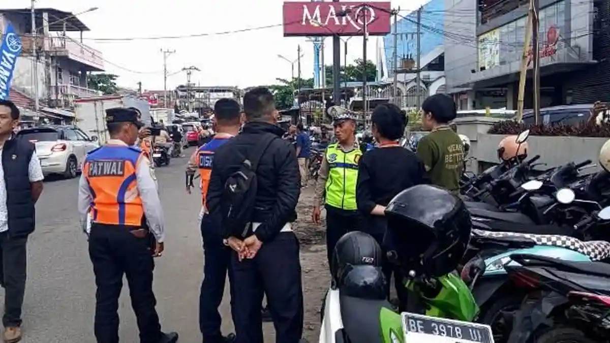 Dishub Bandar Lampung Tertibkan Parkir Liar Jelang Ramadan 2026, Kawasan Chandra hingga Pasar Tugu Jadi Fokus