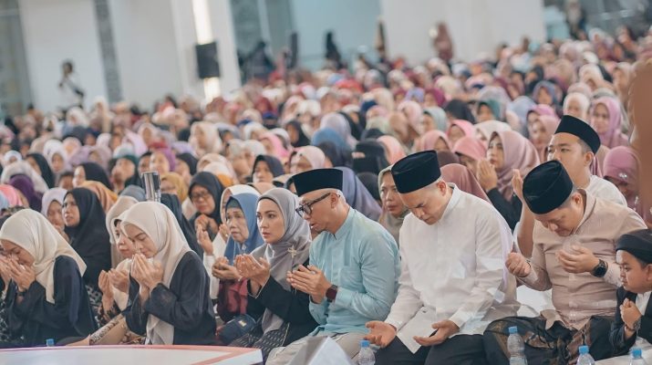 Ketua DPRD Lampung Hadiri Doa untuk Negeri di Masjid Raya Al-Bakrie