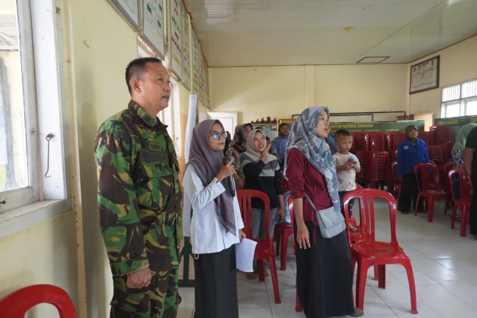 TMMD Kodim 0421/LS Edukasi Bahaya Judi Online dan Hoaks di Pesawaran, Warga Diajak Bijak Bermedia Sosial
