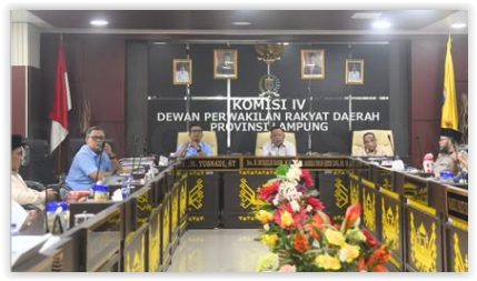 Komisi IV DPRD Lampung Gelar RDP dengan Dishub dan Pelindo Bahas Optimalisasi CSR Infrastruktur