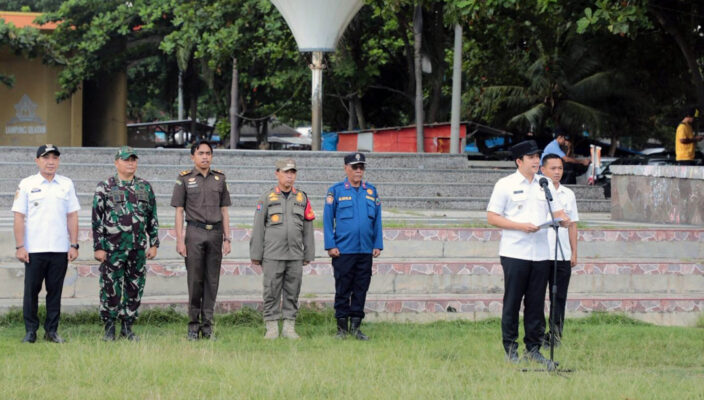 Pimpin Korve di Dermaga Bom Kalianda, Bupati Egi Tekankan Komitmen Zero Waste