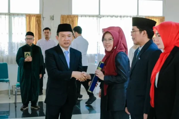 Sekda Lampung Lantik 4 Pejabat Administrator, Tekankan Integritas dan Percepatan Reformasi Birokrasi