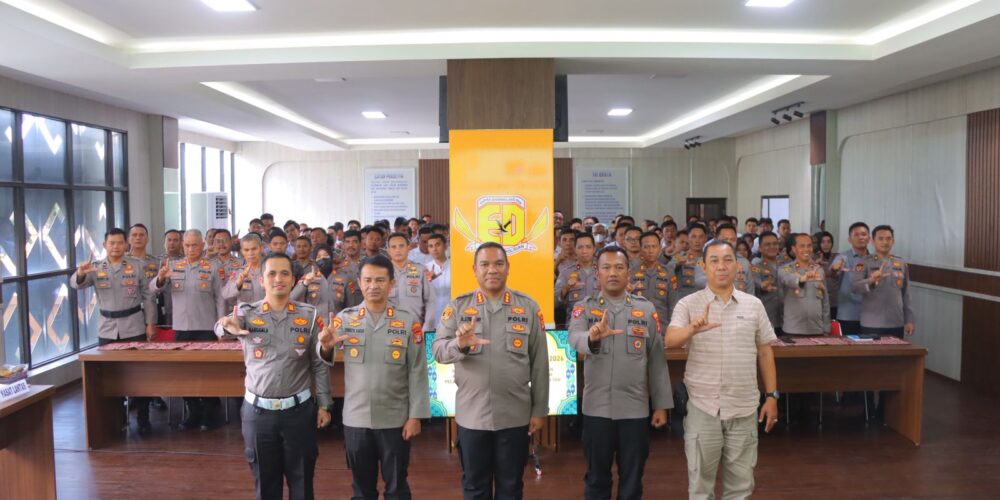 Polresta Bandar Lampung Gelar Latpraops Operasi Ketupat Krakatau 2026, Siap Amankan Mudik Lebaran