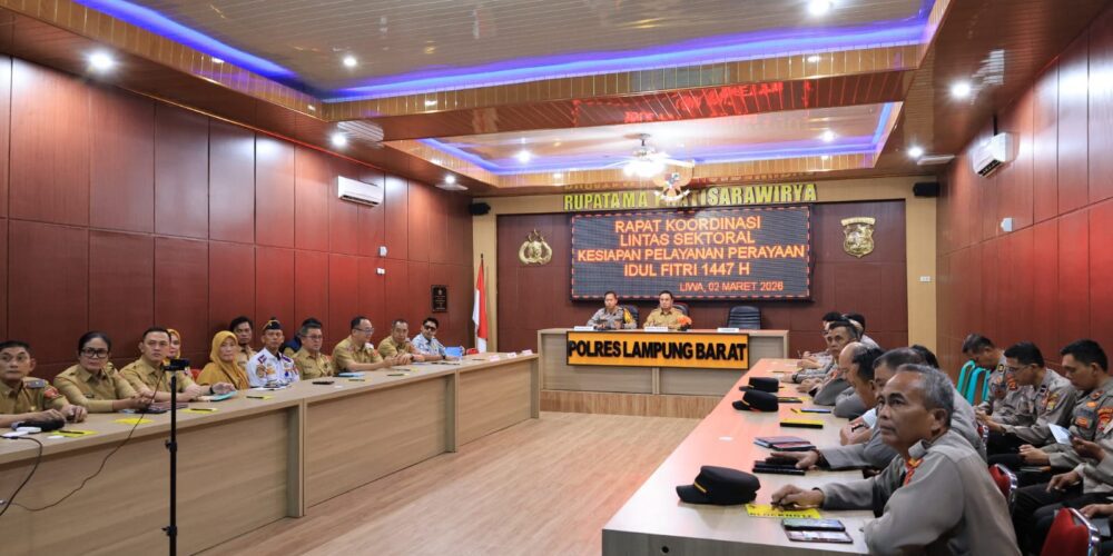 Wakil Bupati Lampung Barat Dukung Operasi Ketupat 2026, Kapolri Tegaskan “Mudik Aman, Keluarga Bahagia”
