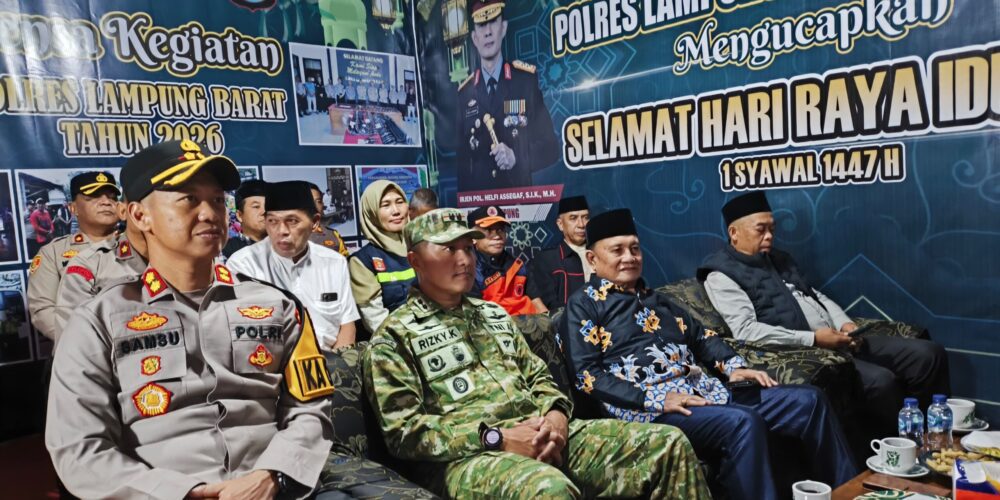 Wabup Mad Hasnurin Ikuti Rakor Nasional Operasi Ketupat 2026, Lampung Barat Perkuat Pengamanan Malam Takbiran