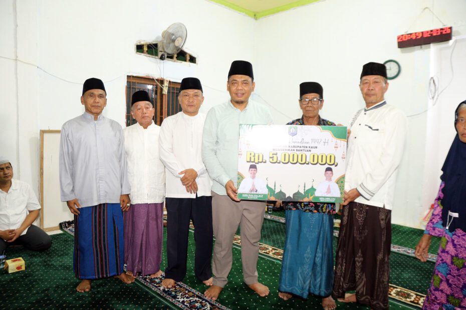 Safari Ramadan 1447 H di Talang Jawi I, Sekda Kaur Paparkan Capaian 1 Tahun Gusril–Hamid