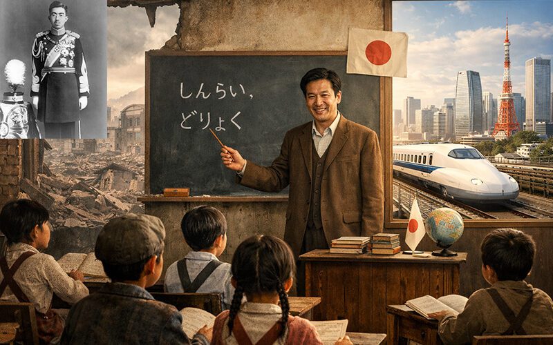 Jepang Bangkit dari Reruntuhan, Hanya dengan Pertanyaan: Berapa Guru yang Tersisa?