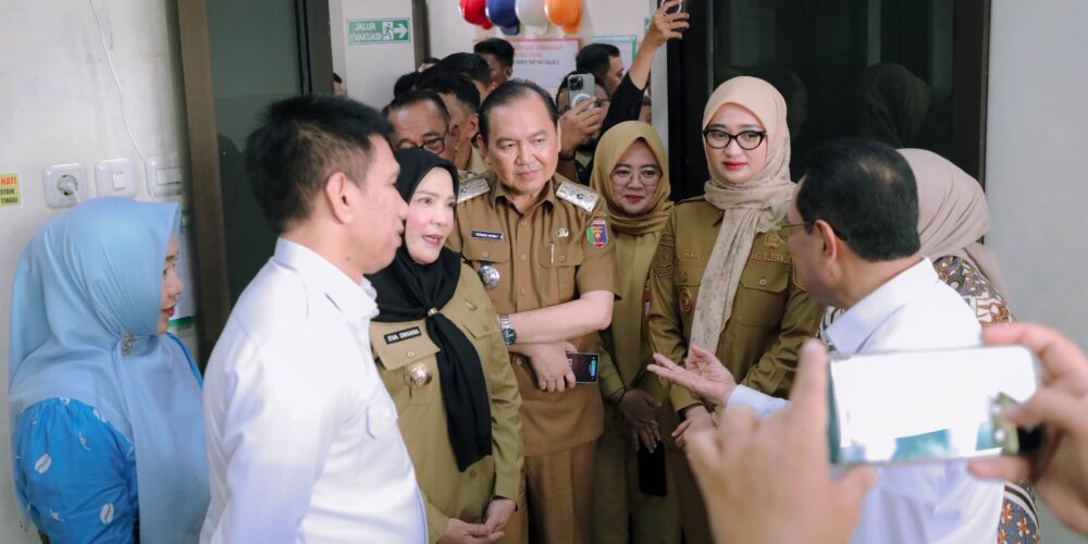 Wagub Lampung Dampingi Wamenkes Tinjau Penanganan TBC di Bandar Lampung