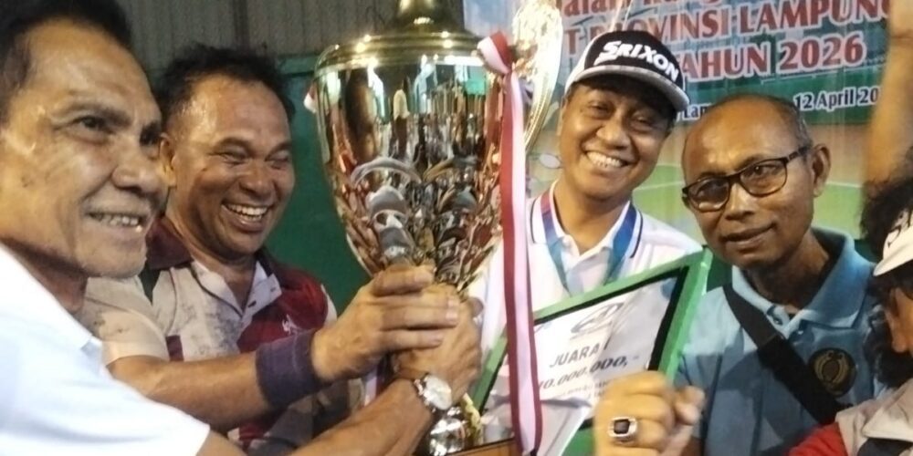 Team Baveti Metro Raih Juara Pertama Piala Lantip Indonesia Open ke 2 Tahun 2026