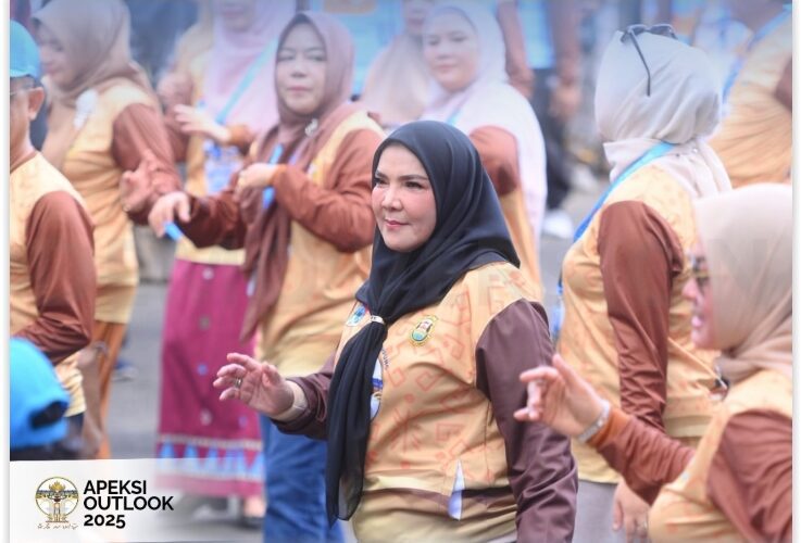 APEKSI Outlook 2025 di Bandar Lampung Diawali Prosesi Adat Begawi Jejama