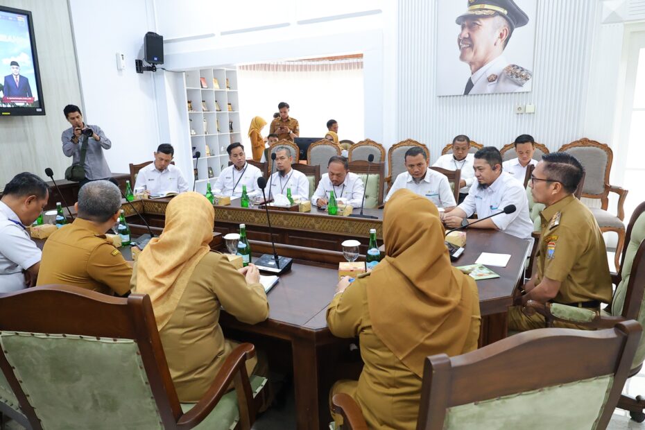 Bupati Way Kanan Hadiri Coffee Morning Dilapangan Tempak Mako Polres Way Kanan