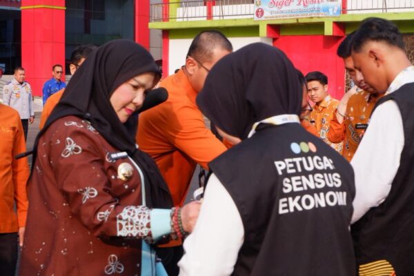 Eva Dwiana Pimpin Apel Siaga Sensus Ekonomi 2026, Data Akurat Jadi Kunci Kemajuan Bandar Lampung