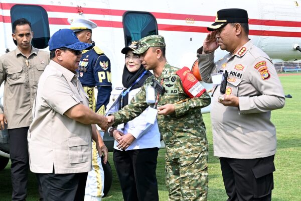 Dandim 0410/KBL Kolonel Roni Hermawan Sukses Kawal Kunjungan Presiden Prabowo di Lampung, Pengamanan Berjalan Tanpa Hambatan