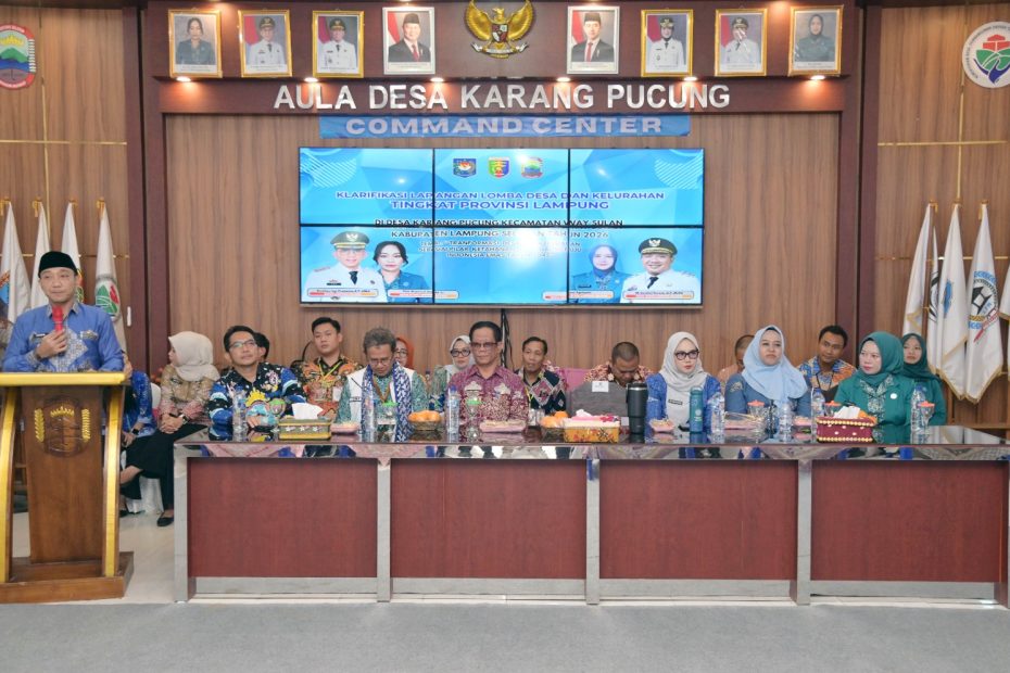 Pernah Juara Nasional, Desa Karang Pucung Kembali Bidik Prestasi dan Siap Harumkan Lampung di Tingkat Nasional