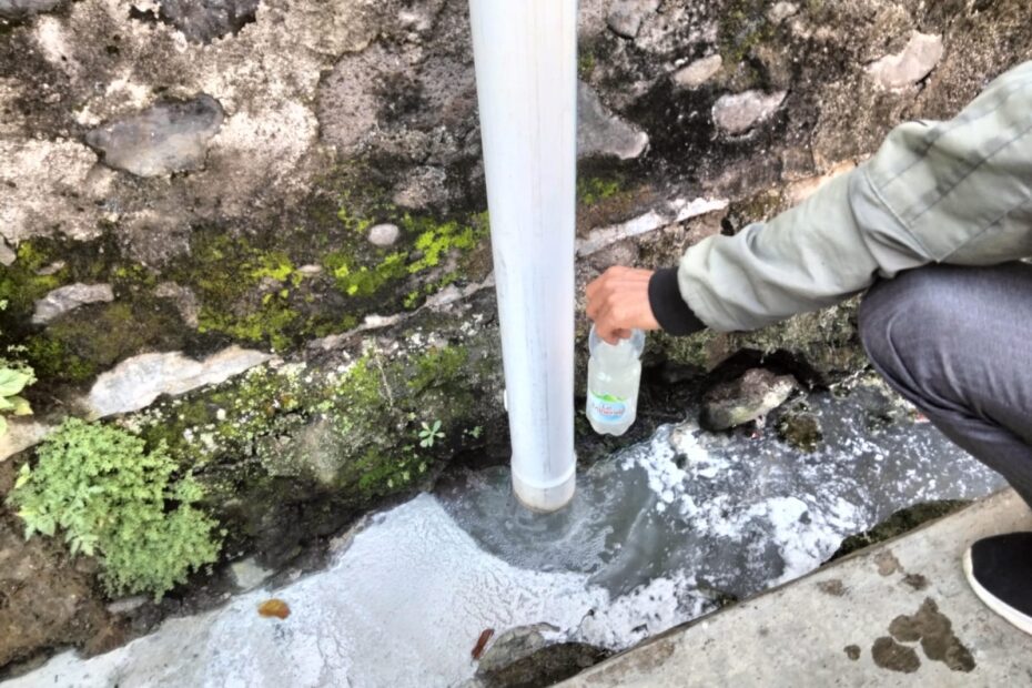Viral! Warga Wonosobo Keluhkan Limbah SPPG MBG Soponyono, Cairan Berbau Menyengat