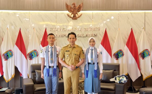 Dua Pelajar Lampung Selatan Lolos Calon Paskibraka Tingkat Pusat 2026, Bupati Egi: Kebanggaan Daerah