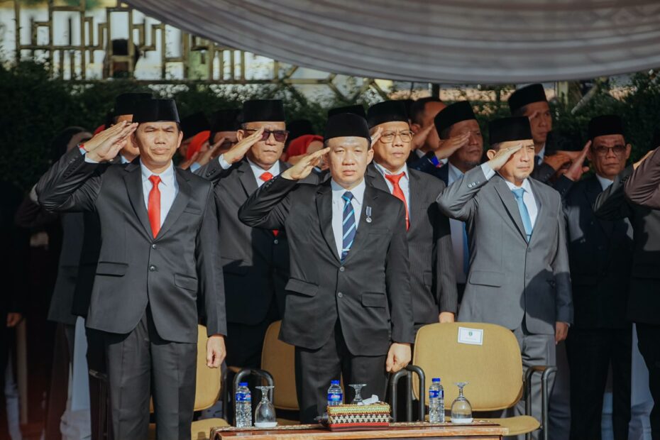 Pangdam XXI/Radin Inten Pimpin Upacara Hari Lahir Pancasila 2026 di Lampung, Tegaskan Pancasila Fondasi Perdamaian Dunia