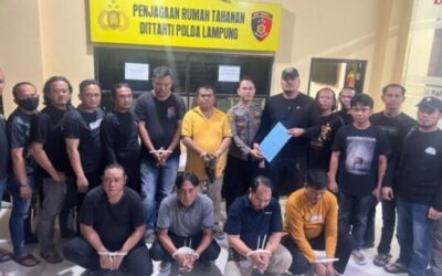 Diduga Ada Mantan AKBP, Polda Lampung Tangkap 8 Debt Collector Usai Paksa Warga Serahkan Pajero Sport