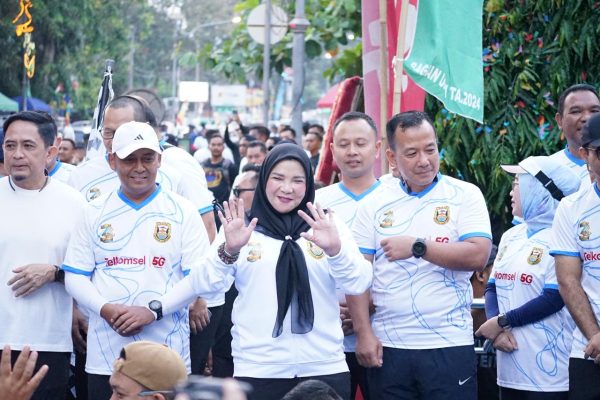 Semarak HUT ke-344 Kota Bandar Lampung, Seribuan Warga Meriahkan Bandar Lampung Color Run 2026