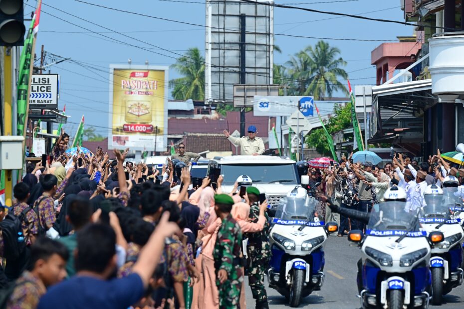 Danrem 043/Gatam Pantau Langsung Pengamanan Kunjungan Presiden Prabowo di Lampung, Berlangsung Aman dan Lancar