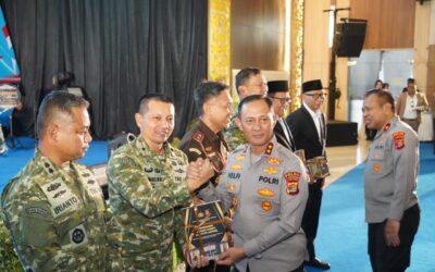 Danrem 043/Gatam Hadiri Syukuran HUT Bhayangkara ke-80, Perkuat Sinergi TNI-Polri di Lampung