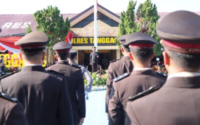 Polres Tanggamus Peringati Hari Bhayangkara ke-80, Tegaskan Komitmen Polri untuk Masyarakat