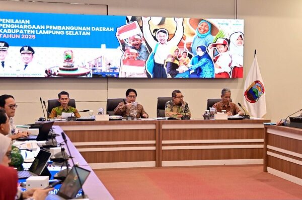 Lampung Selatan Lolos Tahap II Penghargaan Pembangunan Daerah 2026, Tim Bappenas Lakukan Verifikasi Lapangan